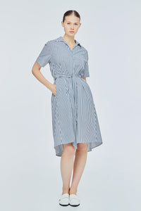 A-Line Stripes Dress