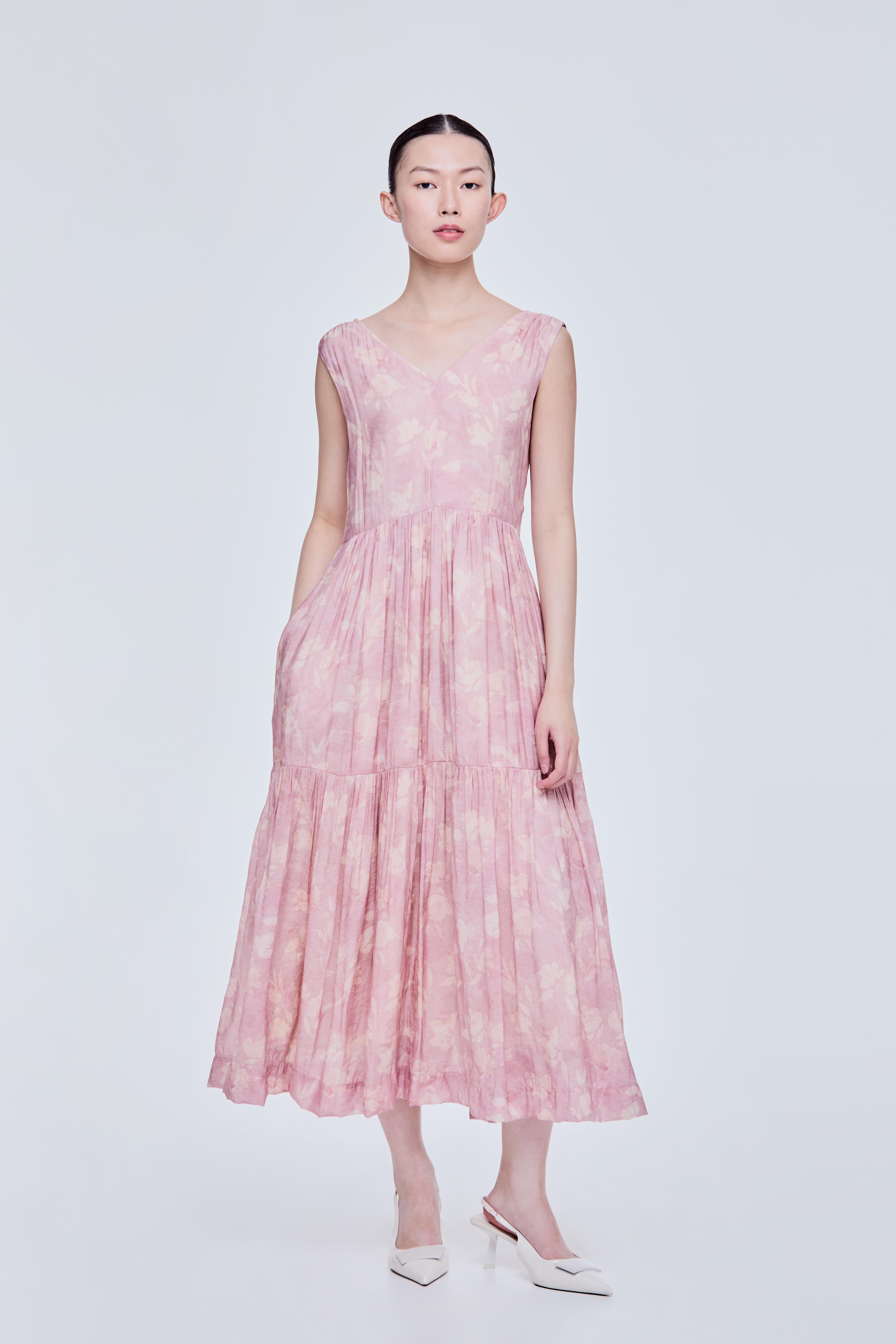 Floral Tiered Dress