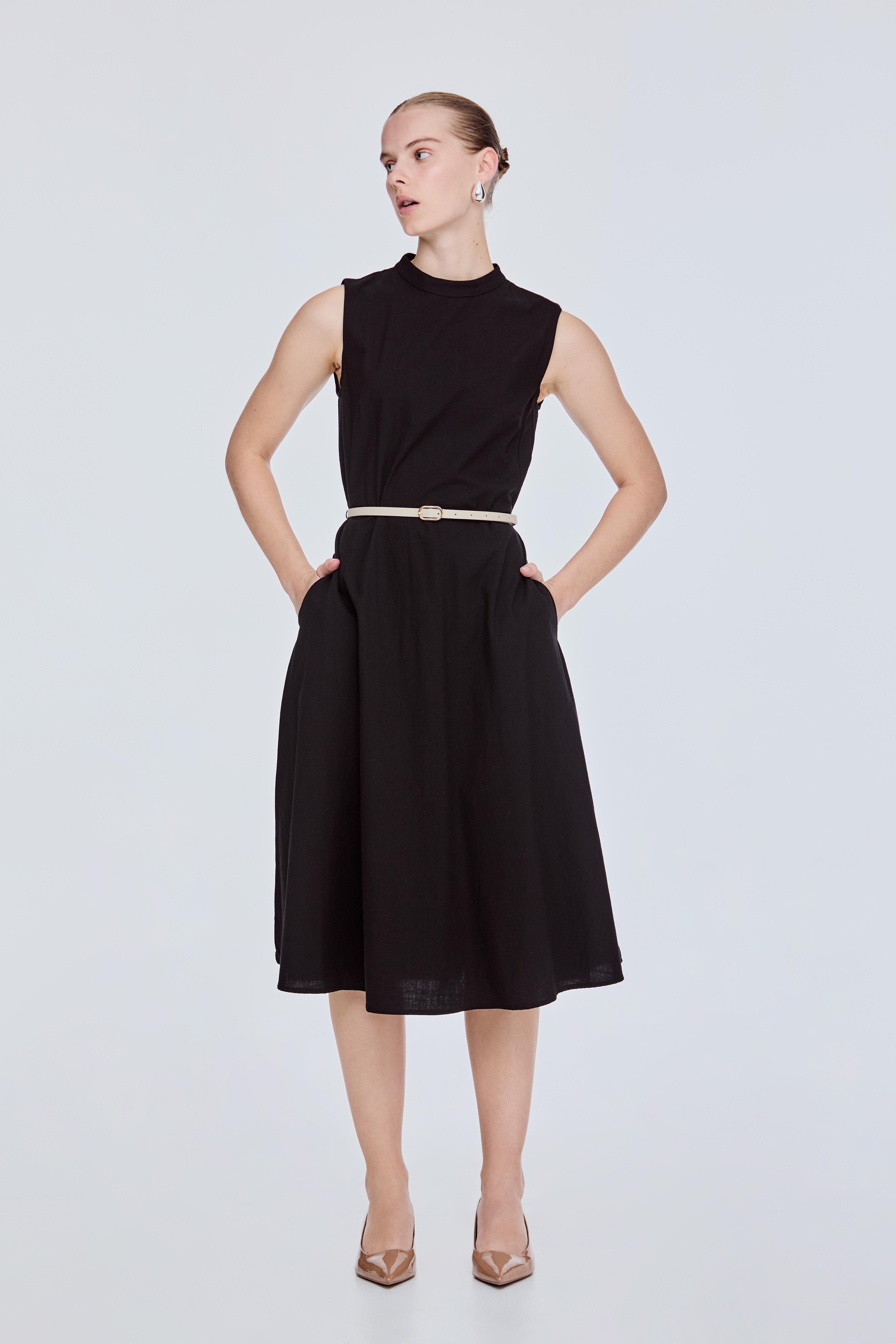 High Neck Dress