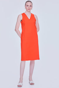 Basic Sleeveless Tunic Dress