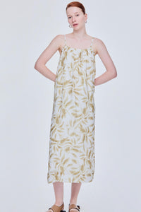 Flowy Foliage Sundress