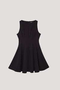 Panelled Fit And Flare Dress