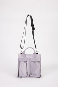 Utility Pocket Tote Bag - Grey
