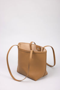 Everyday Tote with Drawstring Pouch - Camel