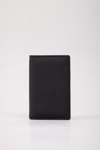 Mini Folded Card Holder - Black