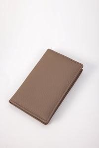 Mini Folded Card Holder - Brown