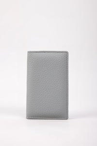 Mini Folded Card Holder - Grey Blue