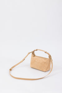 Two-Way Suede Mini Handbag
