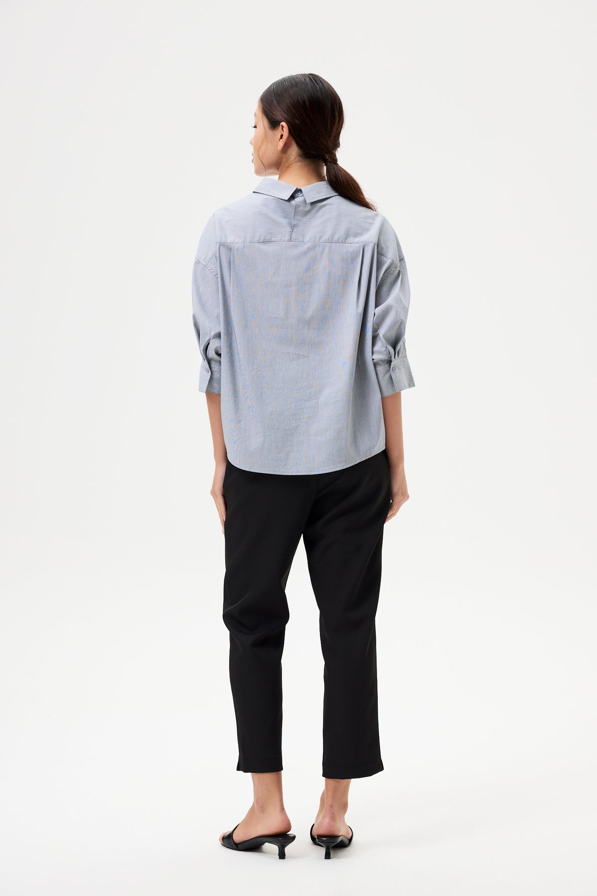Stripes Relaxed Dolman Shirt