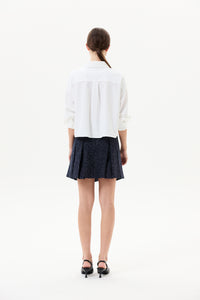 Boxy Crop Shirt