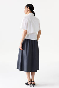 Relaxed Wide Sleeve Shirt