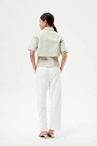 Layered Crop Shirt