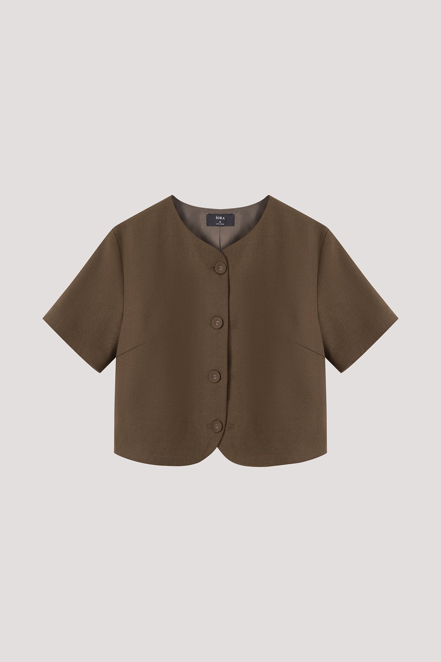 Short Sleeve Crop Mini Outer Top