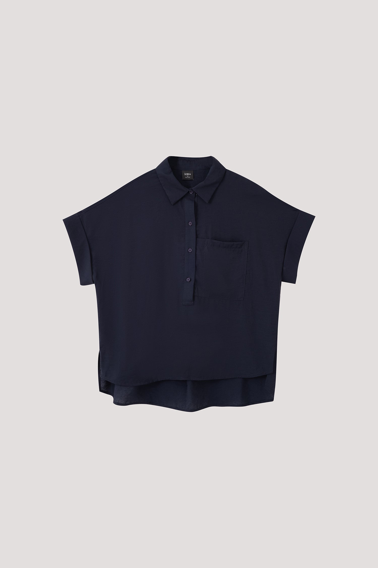 Half Placket Magyar Blouse