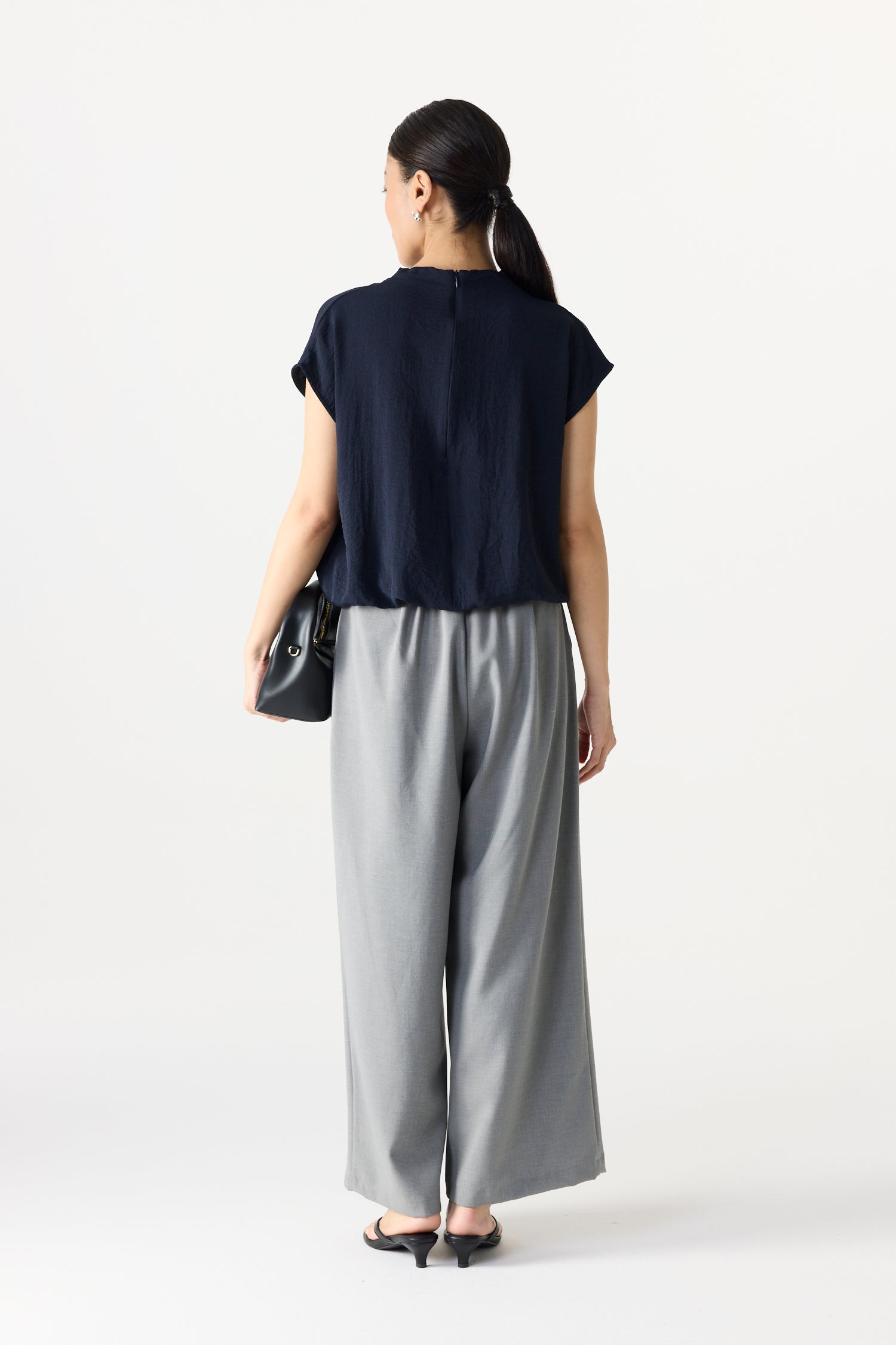 Cowl Neck Magyar Blouse