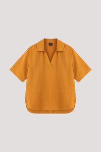 Relaxed Open Collared Shirt
