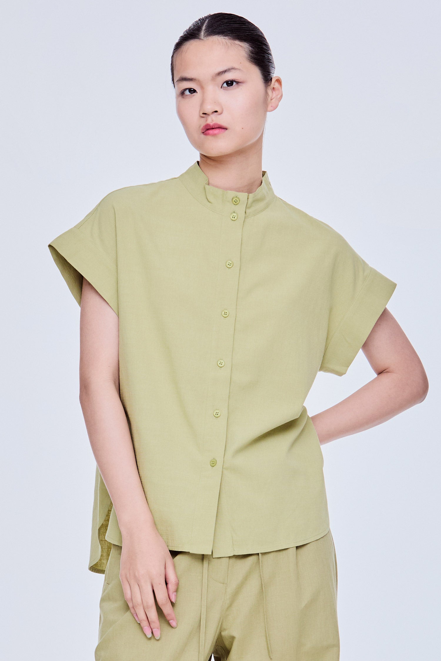 Thick Cuff Magyar Blouse