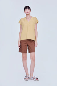 Relaxed V-Neck Top
