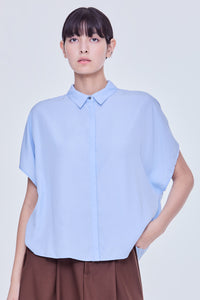 Elasticised Sleeve Blouse