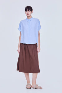 Elasticised Sleeve Blouse