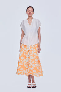 Frilled Collar Magyar Blouse