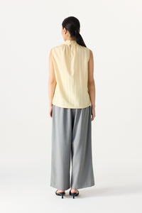High Neck Sleeveless Top
