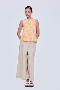 Floral Sleeveless Top