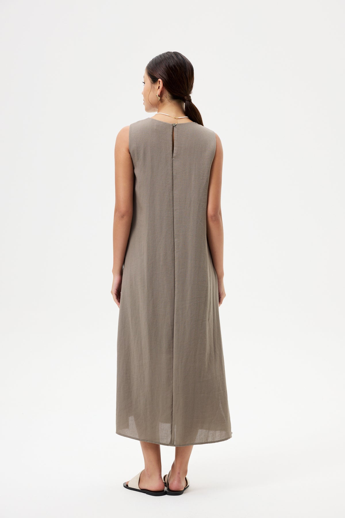 Relaxed Sleeveless Dress