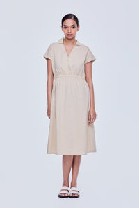 V-Neck Magyar Dress