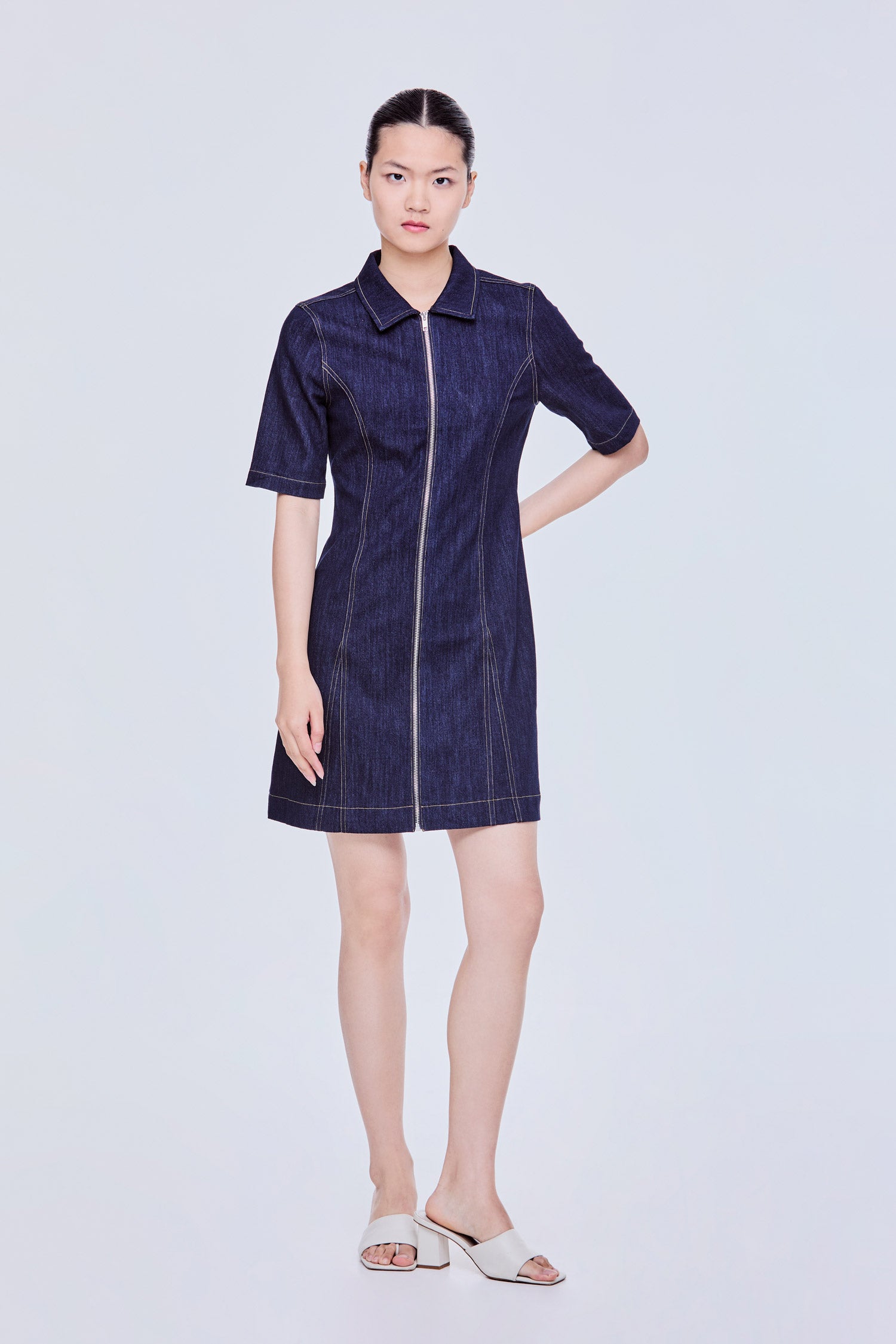 sachin and babi light blue dress Summer Dresses for Women Over 50 main image 1
