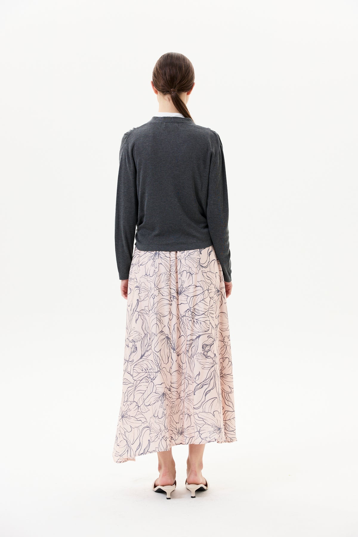 Long Sleeve V-Neck Wrap Cardigan