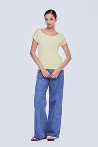 Round Neck Knit Top