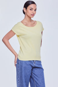 Round Neck Knit Top