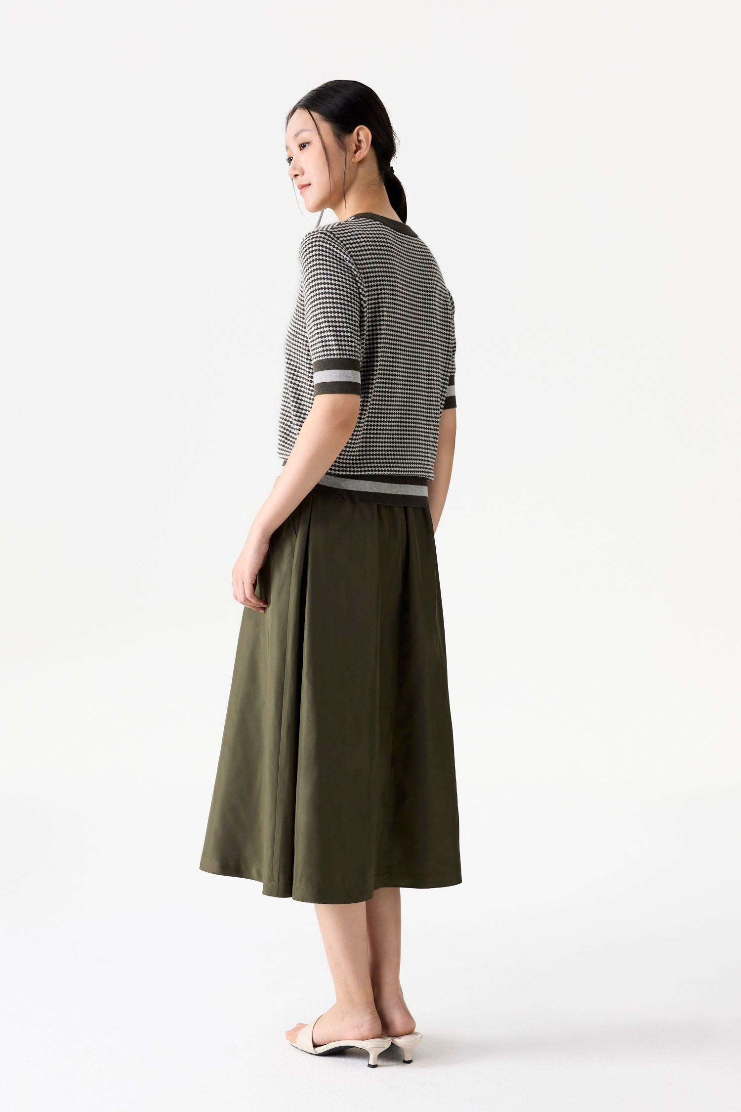 Pattern Knit Blouse
