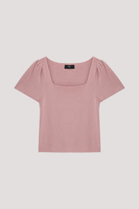 Square Neck Knit Top