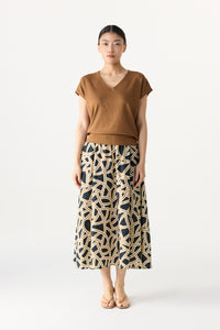 V-Neck Magyar Knit Top