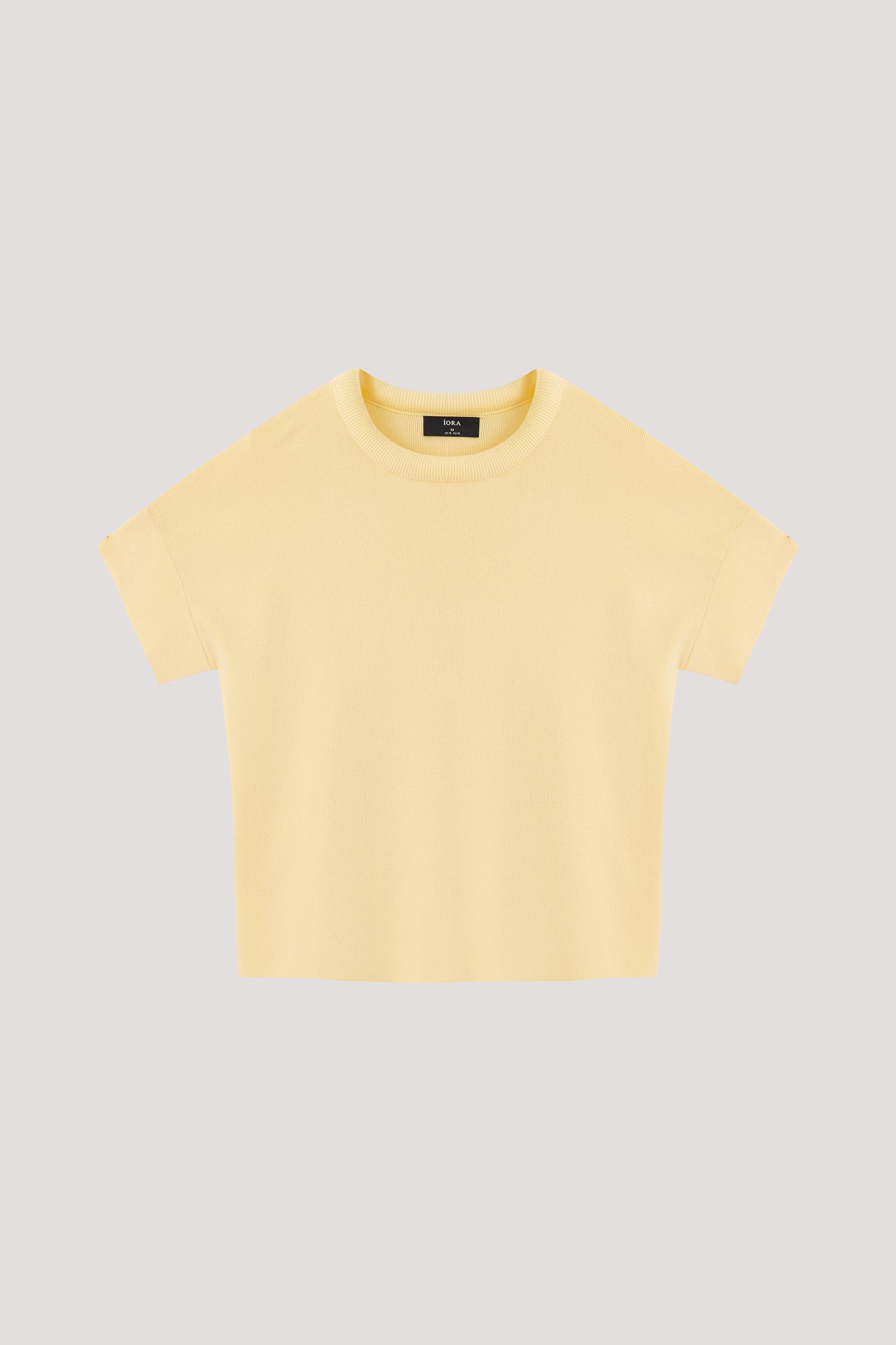 Stuffed Neckline Magyar Knit Top