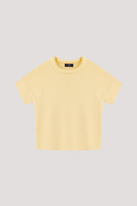 Stuffed Neckline Magyar Knit Top