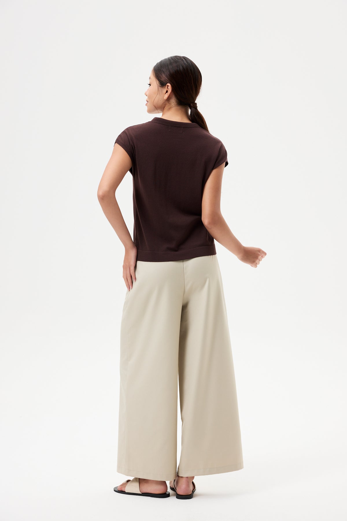 Scarved Magyar Knit Top