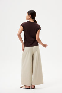 Scarved Magyar Knit Top