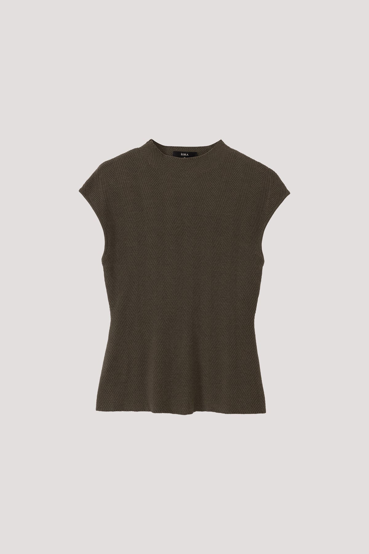 Mock Neck Magyar Knit Top