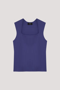 Contoured Square Neck Top