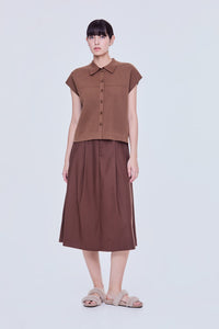 Magyar Ribbed Knit Top