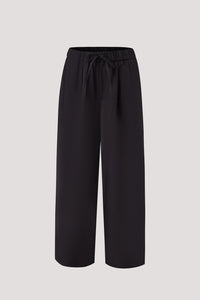 Elasticated Relaxed Straight Pants