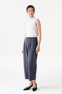 Contrast Waistband Trousers