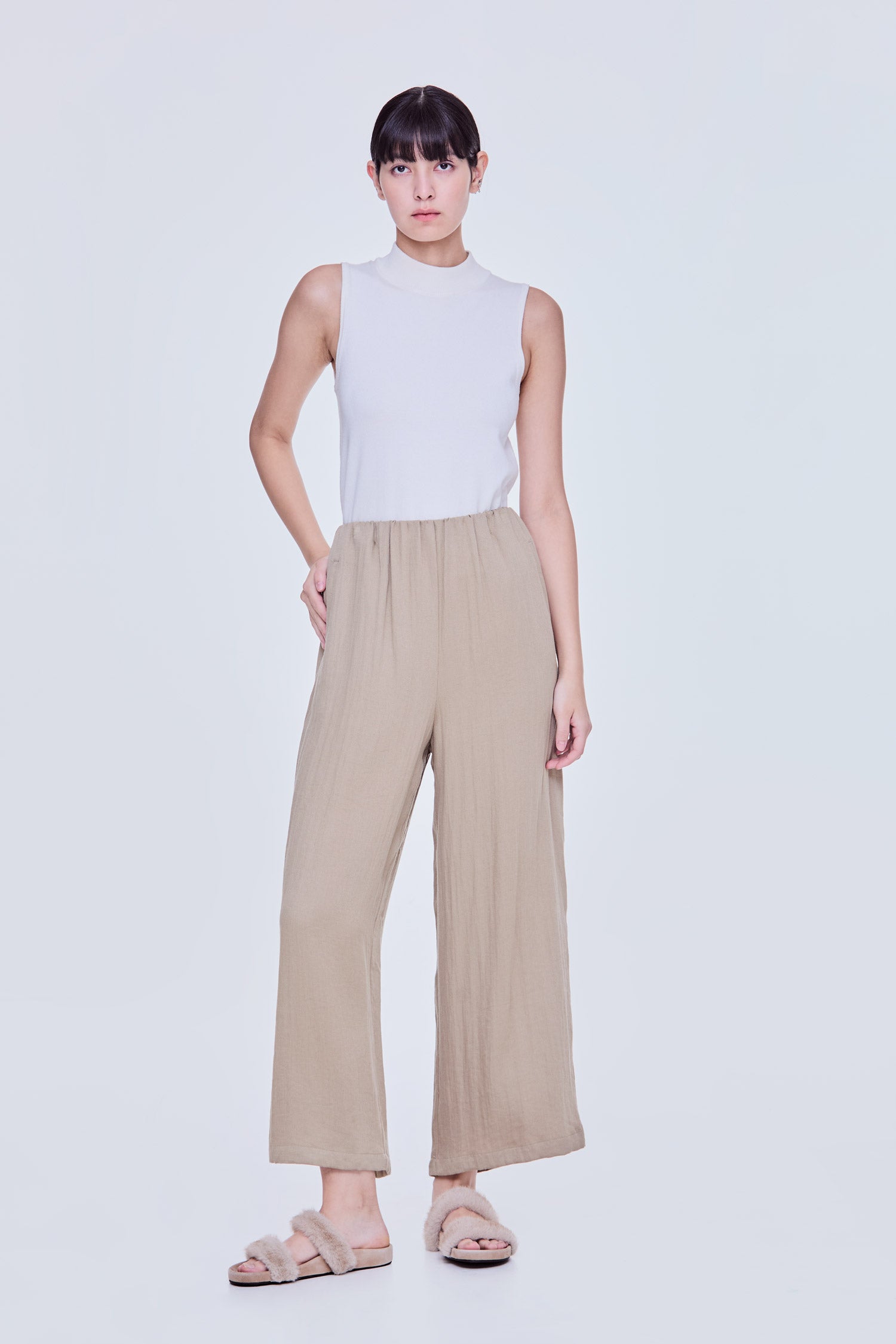 Basic Welt Pocket Pants