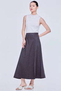 Panelled Flare Skirt