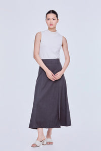 Panelled Flare Skirt