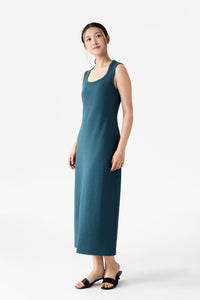 Sleeveless Jersey Midi Dress