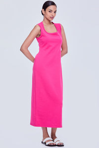 Sleeveless Jersey Midi Dress